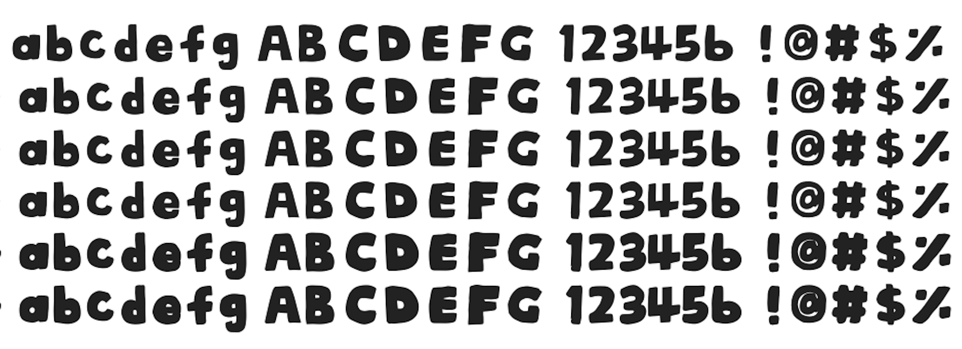 Custom font